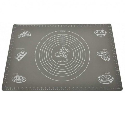 STOLNICA MATA SILIKONOWA 60X40CM KINGHOFF KH-1627 STOLNICA MATA SILIKONOWA 60X40CM KINGHOFF KH-1627