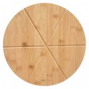 TACA DESKA DREWNIANA DO PIZZY 35CM KINGHOFF KH-1565