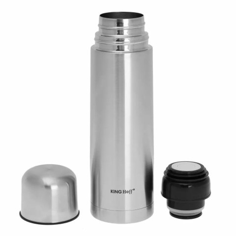TERMOS STALOWY 1000 ML CLICK-CLACK KINGHOFF KH-4054 TERMOS STALOWY 1000 ML CLICK-CLACK KINGHOFF KH-4054