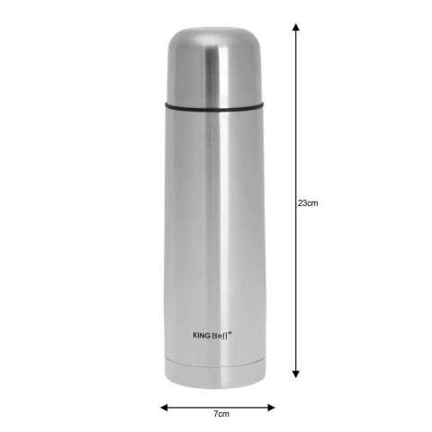 TERMOS STALOWY 500 ML CLICK-CLACK KINGHOFF KH-4052 TERMOS STALOWY 500 ML CLICK-CLACK KINGHOFF KH-4052