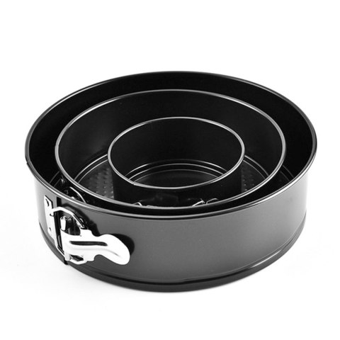 TORTOWNICE FORMY ROZPINANE 3 SZT 24/26/28CM E-8013 TORTOWNICE FORMY ROZPINANE 3 SZT 24/26/28CM E-8013