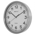 ZEGAR ŚCIENNY STALOWY 34CM MECHANIZM PŁYNĄCY KH-5026
