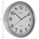 ZEGAR ŚCIENNY STALOWY 34CM MECHANIZM PŁYNĄCY KH-5026