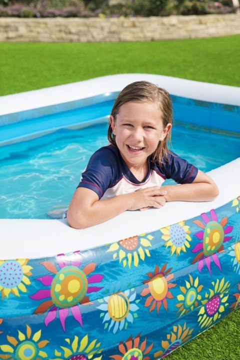 BASEN DMUCHANY KWIATY 229 X 152 X 56 CM BESTWAY 54120 BASEN DMUCHANY KWIATY 229 X 152 X 56 CM BESTWAY 54120