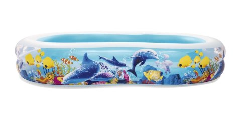 BASEN DMUCHANY OCEAN 262 X 157 X 46 CM BESTWAY 54118 BASEN DMUCHANY OCEAN 262 X 157 X 46 CM BESTWAY 54118