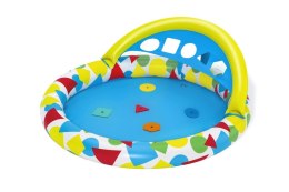 BASEN DMUCHANY Z PODUSZKĄ WODNĄ 120 X 117 X 46 CM BESTWAY 52378