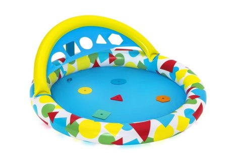 BASEN DMUCHANY Z PODUSZKĄ WODNĄ 120 X 117 X 46 CM BESTWAY 52378 BASEN DMUCHANY Z PODUSZKĄ WODNĄ 120 X 117 X 46 CM BESTWAY 52378