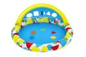 BASEN DMUCHANY Z PODUSZKĄ WODNĄ 120 X 117 X 46 CM BESTWAY 52378