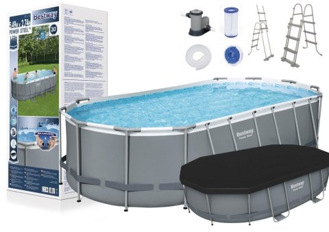 BASEN OGRODOWY STELAŻOWY 549 X 274 X 122 CM BESTWAY 56710 BASEN OGRODOWY STELAŻOWY 549 X 274 X 122 CM BESTWAY 56710