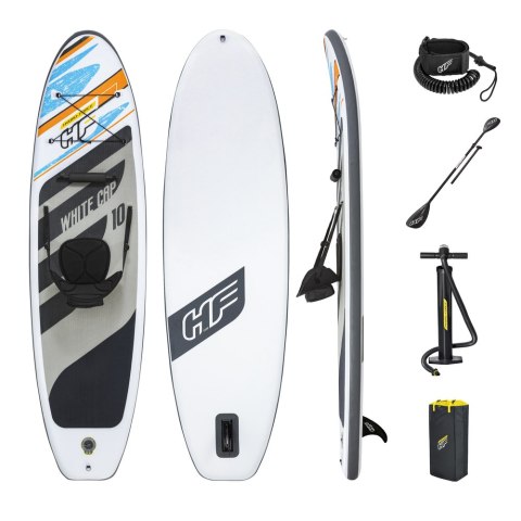 DESKA SUP HYDRO-FORCE 305 X 84 X 12 CM WHITE CAP BESTWAY 65341 DESKA SUP HYDRO-FORCE 305 X 84 X 12 CM WHITE CAP BESTWAY 65341