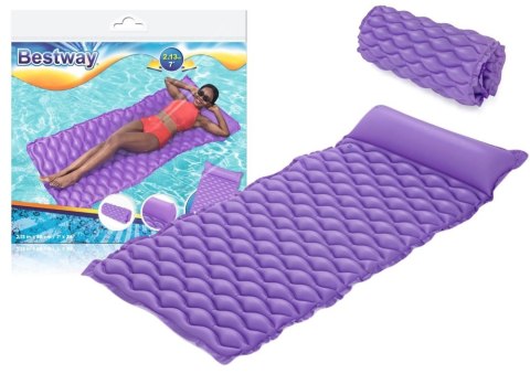 DMUCHANY MATERAC PLAŻOWY FIOLETOWY 213 X 86 CM BESTWAY 44020 DMUCHANY MATERAC PLAŻOWY FIOLETOWY 213 X 86 CM BESTWAY 44020