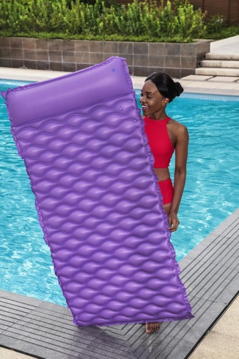 DMUCHANY MATERAC PLAŻOWY FIOLETOWY 213 X 86 CM BESTWAY 44020 DMUCHANY MATERAC PLAŻOWY FIOLETOWY 213 X 86 CM BESTWAY 44020