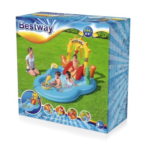 DMUCHANY PLAC ZABAW 264 X 188 CM X 140 CM BESTWAY 53118 DMUCHANY PLAC ZABAW 264 X 188 CM X 140 CM BESTWAY 53118