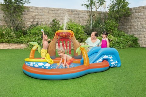 DMUCHANY PLAC ZABAW WULKAN 265 X 104 CM BESTWAY 53069 DMUCHANY PLAC ZABAW WULKAN 265 X 104 CM BESTWAY 53069