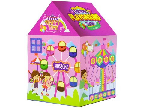 NAMIOT DOMEK WESOŁE MIASTECZKO DLA DZIECI RÓŻOWY 123 CM X 82 CM NAMIOT DOMEK WESOŁE MIASTECZKO DLA DZIECI RÓŻOWY 123 CM X 82 CM