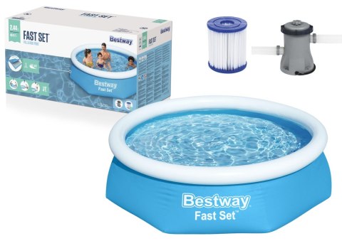 BASEN ROZPOROWY 244 X 61 CM BESTWAY 57450 BASEN ROZPOROWY 244 X 61 CM BESTWAY 57450