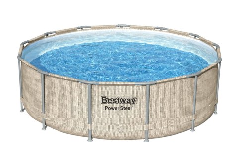 BASEN STELAŻOWY OGRODOWY 396 X 107 CM BESTWAY 5614V BASEN STELAŻOWY OGRODOWY 396 X 107 CM BESTWAY 5614V