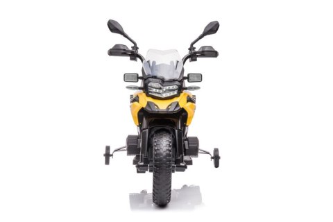 MOTOR NA AKUMULATOR BMW F850 ŻÓŁTY MOTOR NA AKUMULATOR BMW F850 ŻÓŁTY