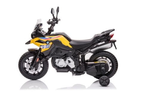 MOTOR NA AKUMULATOR BMW F850 ŻÓŁTY MOTOR NA AKUMULATOR BMW F850 ŻÓŁTY