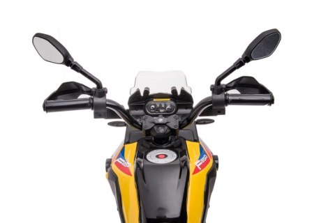 MOTOR NA AKUMULATOR BMW F850 ŻÓŁTY MOTOR NA AKUMULATOR BMW F850 ŻÓŁTY