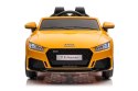 POJAZD NA AKUMULATOR AUDI TT RS ŻÓŁTE