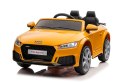 POJAZD NA AKUMULATOR AUDI TT RS ŻÓŁTE