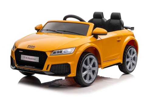 POJAZD NA AKUMULATOR AUDI TT RS ŻÓŁTE POJAZD NA AKUMULATOR AUDI TT RS ŻÓŁTE