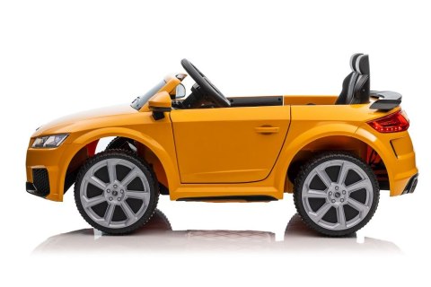 POJAZD NA AKUMULATOR AUDI TT RS ŻÓŁTE POJAZD NA AKUMULATOR AUDI TT RS ŻÓŁTE