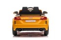 POJAZD NA AKUMULATOR AUDI TT RS ŻÓŁTE