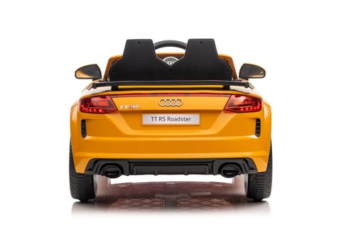 POJAZD NA AKUMULATOR AUDI TT RS ŻÓŁTE POJAZD NA AKUMULATOR AUDI TT RS ŻÓŁTE