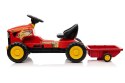 TRAKTOR NA PEDAŁY G206 CZERWONY