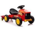 TRAKTOR NA PEDAŁY G206 CZERWONY