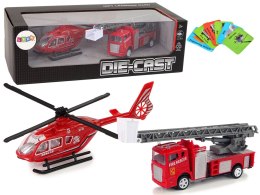 ZESTAW AUTEK STRAŻ POŻARNA DRABINA NACIĄG HELIKOPTER