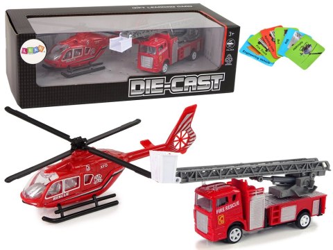 ZESTAW AUTEK STRAŻ POŻARNA DRABINA NACIĄG HELIKOPTER