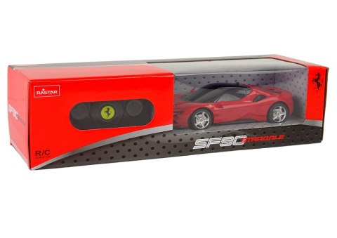 AUTO R/C FERRARI SF90 RASTAR 1:24 CZERWONE PILOT AUTO R/C FERRARI SF90 RASTAR 1:24 CZERWONE PILOT