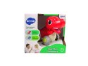 DINOZAUR NA KÓŁKACH T-REX CZERWONY FIGURKA