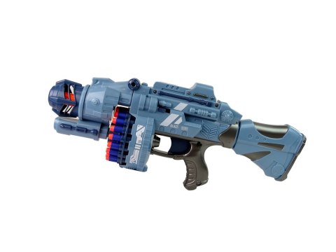 DUŻY KARABIN PISTOLET NA POCISKI PIANKOWE 40 SZT. OBROTOWY MAGAZYNEK DUŻY KARABIN PISTOLET NA POCISKI PIANKOWE 40 SZT. OBROTOWY MAGAZYNEK