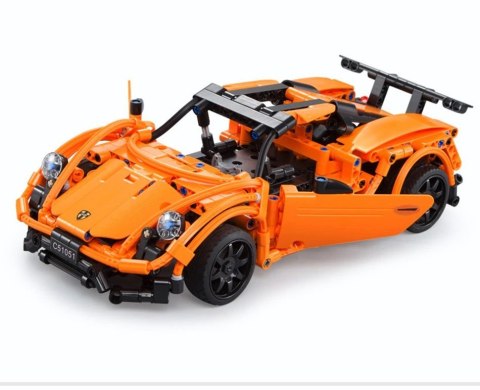 KLOCKI KONSTRUKCYJNE AUTO SPORTOWE PORSCHE POMARAŃCZOWE 421 ELEMENTÓW R/C CADA KLOCKI KONSTRUKCYJNE AUTO SPORTOWE PORSCHE POMARAŃCZOWE 421 ELEMENTÓW R/C CADA