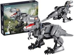 KLOCKI KONSTRUKCYJNE DINOZAUR TYRANOZAUR REX R/C 701 ELEMENTÓW CADA
