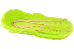 SANKI PLASTIKOWE ŚLIZG ZE SZNURKIEM ZIELONE 6481