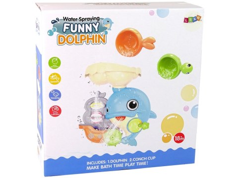 ZABAWKA DO KĄPIELI DELFIN WODOSPAD WANNA PRYSZNIC ZABAWKA DO KĄPIELI DELFIN WODOSPAD WANNA PRYSZNIC