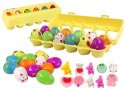ZESTAW JAJKA WIELKANOCNE FIDGET TOYS 12 SZT.
