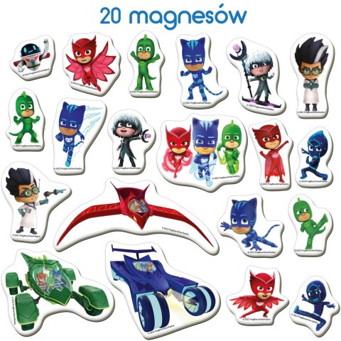 ZESTAW MAGNESÓW PIDŻAMERSI PJMASKS ME 5031-32 ZESTAW MAGNESÓW PIDŻAMERSI PJMASKS ME 5031-32