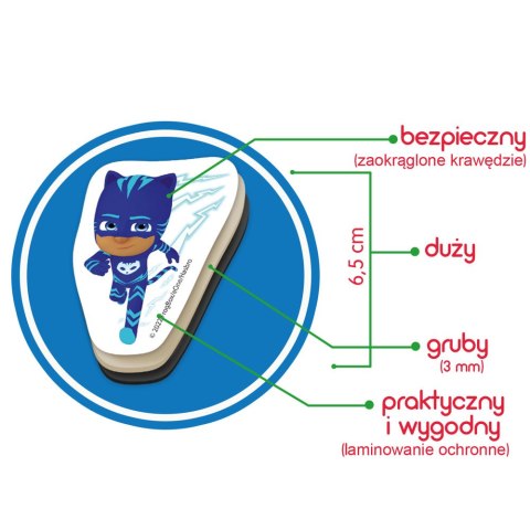 ZESTAW MAGNESÓW PIDŻAMERSI PJMASKS ME 5031-32 ZESTAW MAGNESÓW PIDŻAMERSI PJMASKS ME 5031-32