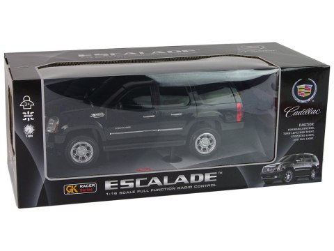 AUTO CADILLAC ESCALADE R/C CZARNY ŚWIATŁA DŹWIĘK 1:16 AUTO CADILLAC ESCALADE R/C CZARNY ŚWIATŁA DŹWIĘK 1:16