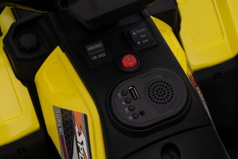 QUAD NA AKUMULATOR JC915 ŻÓŁTY QUAD NA AKUMULATOR JC915 ŻÓŁTY