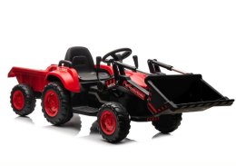 TRAKTOR NA AKUMULATOR Z ŁYŻKĄ BW-X002A CZERWONY