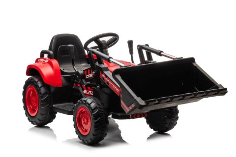 TRAKTOR NA AKUMULATOR Z ŁYŻKĄ BW-X002A CZERWONY TRAKTOR NA AKUMULATOR Z ŁYŻKĄ BW-X002A CZERWONY