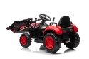 TRAKTOR NA AKUMULATOR Z ŁYŻKĄ BW-X002A CZERWONY