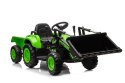 TRAKTOR NA AKUMULATOR Z ŁYŻKĄ BW-X002A ZIELONY